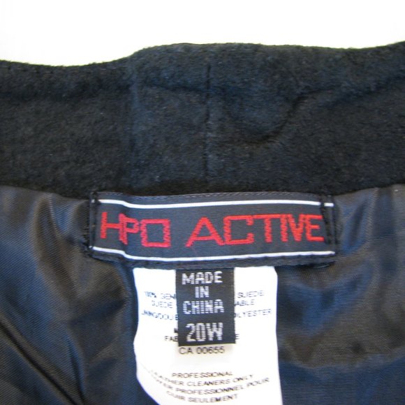 Hypo Active 100% Leather Suede Women's Black Pants Size 20 New with Tags - Picture 5 of 16